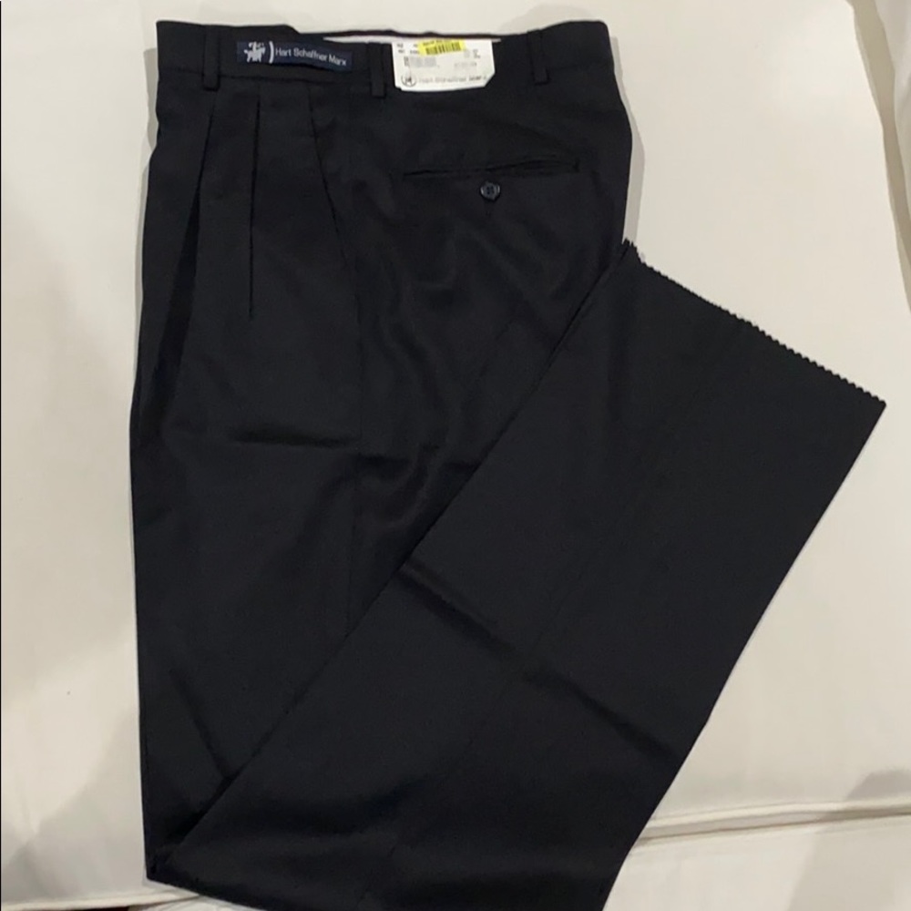 Hart Schaffner Marx Men’s pleated dress pant.